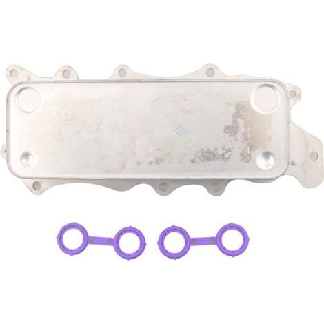 Nur in einer Farbe erhältlich: Silber. Material: Aluminium. Passend für ölgekühlte Motoren der Mercedes-Benz Baureihen W166, W251, ML320 und GL350. (1/4)