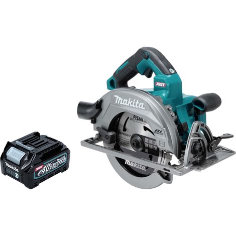 Sierra circular a batería Makita HS 003 GD1 de 40 V máx., 190 mm, sin escobillas + 1 batería de 2,5 Ah - sin cargador (1/5)