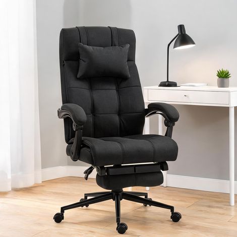 Chaise de bureau en tecido Sintético Tipo Linho 76 x 66 x 120 cm (1/5)