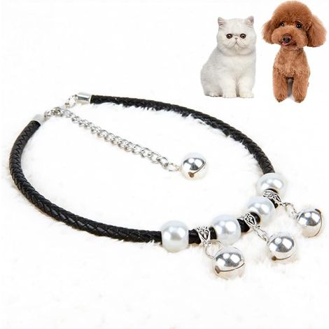 Tricoté à la main PET neck évasé anti - perte de col noir (XL) 1 pièce (1/5)
