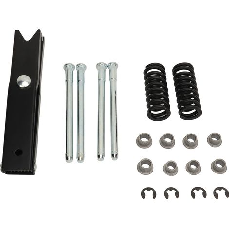 Kit de remplacement de douille et ressort pour axe de charnière de porte supérieure avant pour camionnettes et VUS pleine grandeur Chevy de 1988 à 2002 (1/5)
