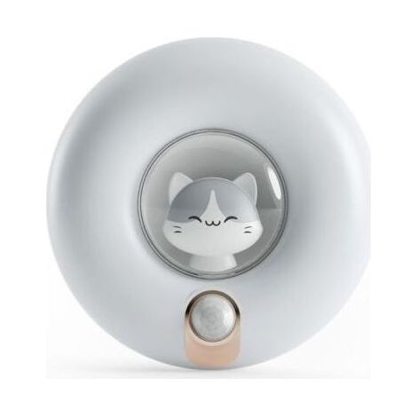 FENOPLASTICAVeilleuse à capteur de mouvement rechargeable pour enfants, éclairage d'armoire à intensité variable pour placard, chambre, couloir, abri de toilette, garage (1/5)
