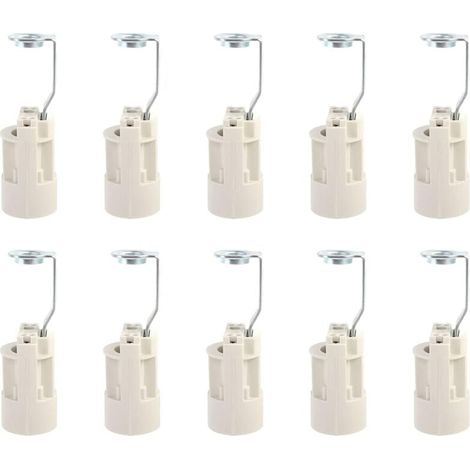Base d'ampoule E14 Convertisseur de douilles de lampe E14 réglables Douilles E14 Douille à baïonnette Support de lampe à (1/4)