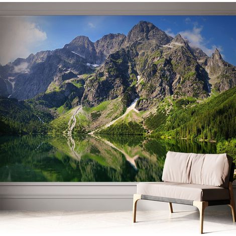 Carta da parati autoadesiva - impermeabile - murale da parete - decorazione murale - Montagne pittoresche 312x219 cm (1/5)