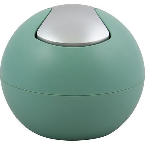 Poubelle à bascule BOWL MATT 1L Vert mat Spirella