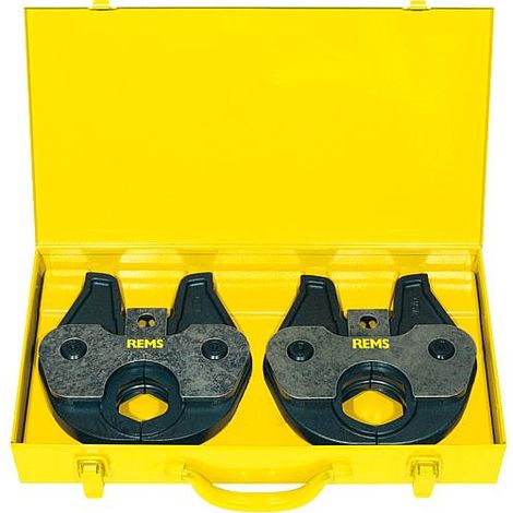 Rems – Pince à sertir en acier pour 2 mâchoires – Accessoire de boîtier pour coupe-tube – Compatible N° 80 120 37 – Usage professionnel