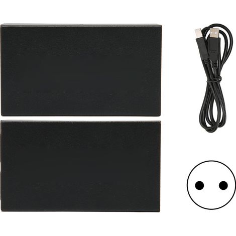 Convertisseur USB 2.0 vers RJ45 LAN, prolongateur USB, rallonge de câble réseau de 120 m pour clavier, souris, appareil photo, imprimante, caméras de surveillance et câbles réseau aux normes européenn (1/5)