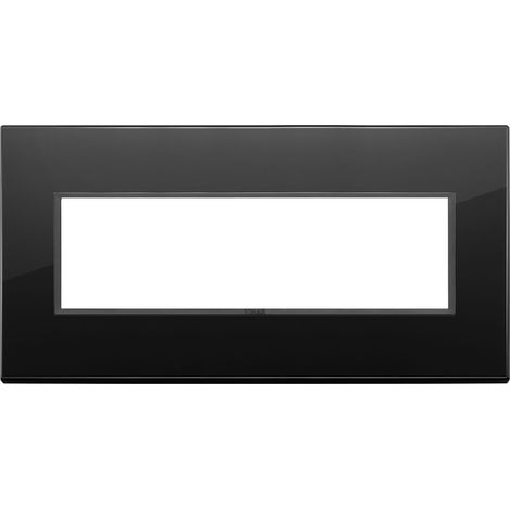 VIMAR - 21657.88 Placca 7M nero totale diamante