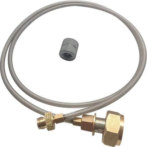 Réchaud de camping extérieur, réchaud à gaz, adaptateur de conversion pour bouteille de gaz, brûleur, adaptateur de remplissage de bouteille de propane, réchauds de cuisine portables (1/5)
