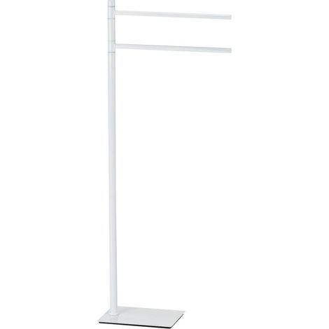 Weisser Badetuchhalter Standmodell  Silene