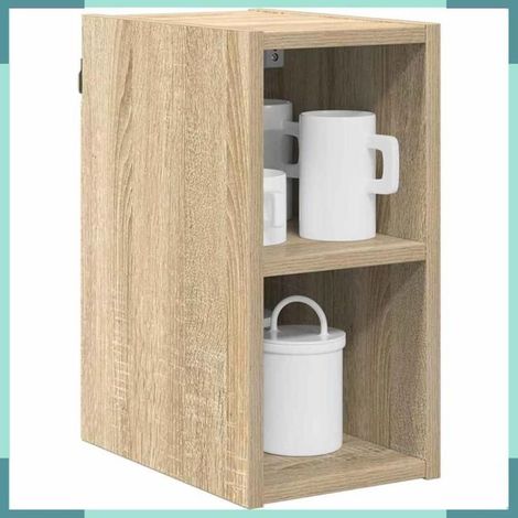 884404 Armoire suspendue avec stockage Chêne Sonoma 20 x 29,5 x 40 cm (1/5)