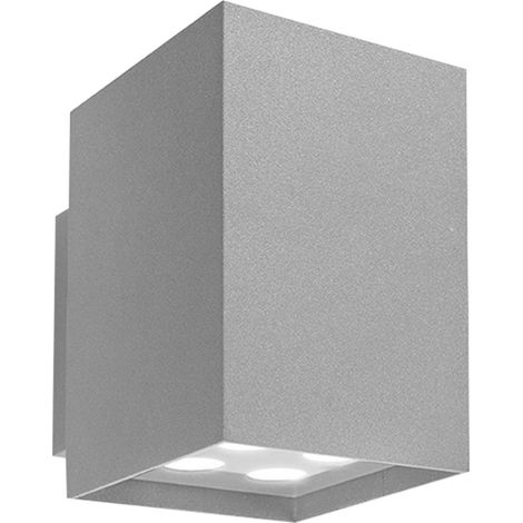 Leds-C4 Afrodita - Applique Murale Extérieure LED Up & Down Gris Urbain 10cm 1296lm 3000K IP65 (1/3)