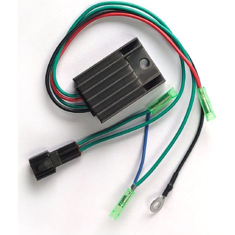 Voltage regulator and rectifier for motorcycle accessories, compatible with Yamaha 70HP 70B ET(D/M)OL 2000-2013 (1/4)