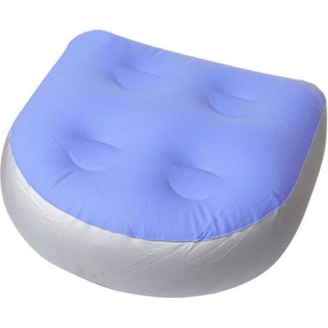 Rehausseur Gonflable - Coussin Ergonomique Avec Ventouses Antidérapantes - Pour Spa Et Chaise - 47 X 37 X 15 Cm - 1 Pièce (1/5)