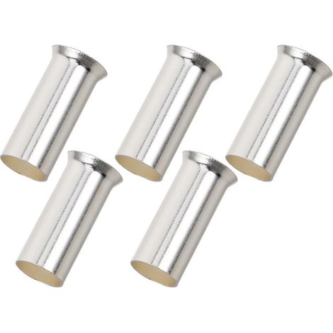Assortiment de 5 embouts en cuivre pour connecteurs électriques, idéal pour les audiophiles. Connexion stable. (1/5)