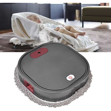 [Aspiradora robot] [Función de carga USB] Limpiador inteligente para sólidos y líquidos con función de pulverización y fregado, material ABS, 1078 g (1/5)