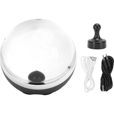 Visualizzatore Sonoro Ferrofluido – Lampada LED Reattiva al Suono, Batteria 3000mAh – Design Moderno in Plastica di Qualità – Ideale per Ufficio e Camera da Letto (1/5)