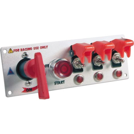 Pannello accensione Racing - 12V (1/2)