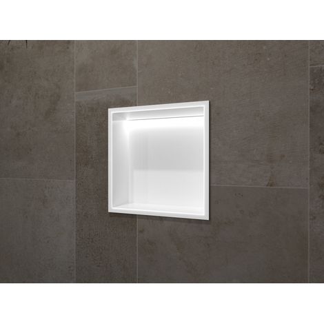 Hornacina de ducha INDIC con LED blanco (1/2)