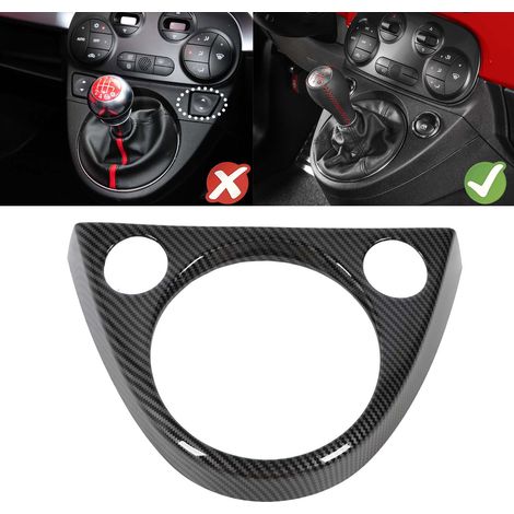 Copertura in fibra di carbonio per telaio pannello scatola del cambio - Fiat 500 Abarth (1/5)