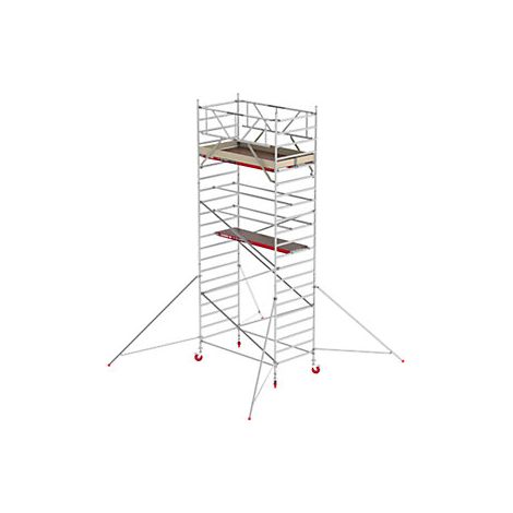 Altrex Fahrgerüst RS Tower 42 Aluminium mit Holz-Plattform 7,20m AH 1,35x2,45m
