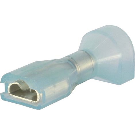Cosse faston RS PRO, 16 14 AWG, Isolé, Bleu ( Prix pour Sachet de 100 )