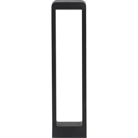 Borne d'Extérieur Moderne Lampe de Chemin 60 cm Aluminium LED Noir Perdido (1/5)