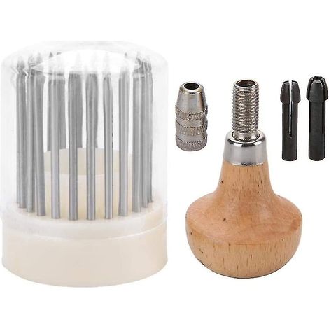 Ensemble d'outils de perlage 23 pièces Outils de sertissage de diamants Graveur de perles pour bijoux Outil de sertissage de pierres de diamant Outil de gravure Fabrication de bijoux à faire soi-même (1/5)