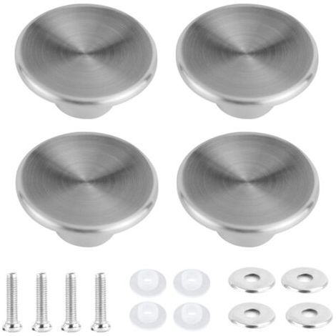 Bouton de couvercle de casserole - Lot de 4 - Boutons de couvercle - Couvercle de casserole en acier inoxydable - Bouton de couvercle de casserole - Poignée de maintien du couvercle - Bouton de (1/5)
