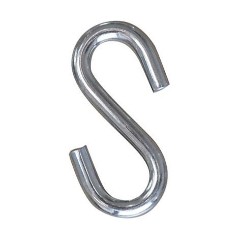 Scatola da 200 ganci, forma E, zincati. 20mm 8475020 (1/2)