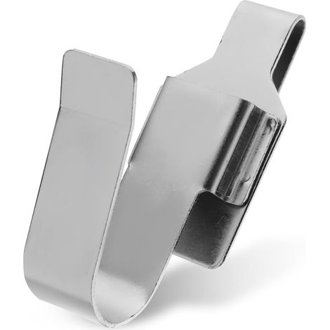 Support de Ceinture Système de Maintien Robuste et Résistant la Déformation en Acier Argenté pour Perceuse sans Fil Professionnels du Bricolage (1/5)