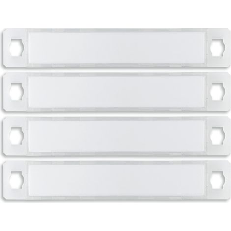Kit di 4 pulsanti singoli adatti per targa Roxie 40170 Vimar 40174