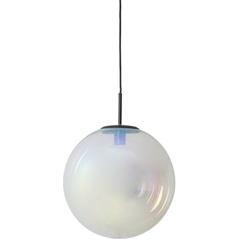 Light & Living - lámpara colgante - Medina - ópalo - vidrio - Ø (1/4)
