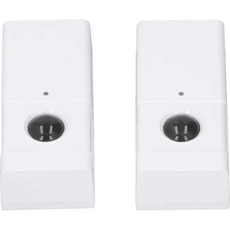 Capteur infrarouge pour ouvre-porte 940 nm, portée 30 m, cellule photoélectrique à faisceau unique, détecteur infrarouge de portail 12-24 V pour la sécurité domestique, blanc (1/5)