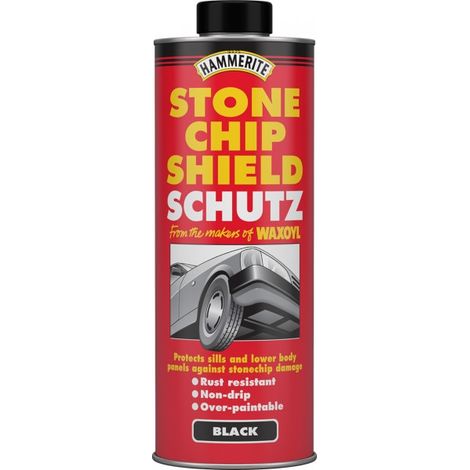 Hammerite Stonechip Shield Black Schutz 1 litre (1/5)