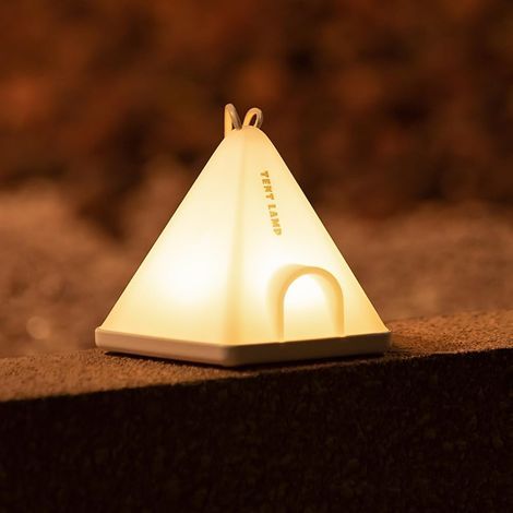 Tragbares Nachtlicht für Zelte, mit Kabel zum einfachen Aufhängen, wiederaufladbare LED-Schreibtischlampe mit USB-Anschluss und 6 einstellbaren Modi, Mini-Camping-Nachtlicht, Nachttischlampe mit Funkt (1/5)
