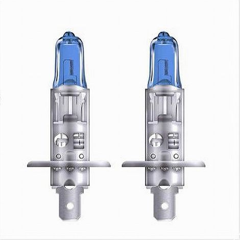 Lampadine Per Auto Alogene H1 55 Watt Luce 6000k Di Ricambio Fari 12 V H1-b001 (1/2)