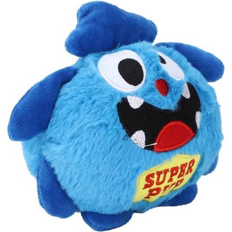 Alomejor jouet de balle pour chien Jouet de balle rebondissante électrique pour chien, dessin animé en peluche vibrant et sonore (1/3)