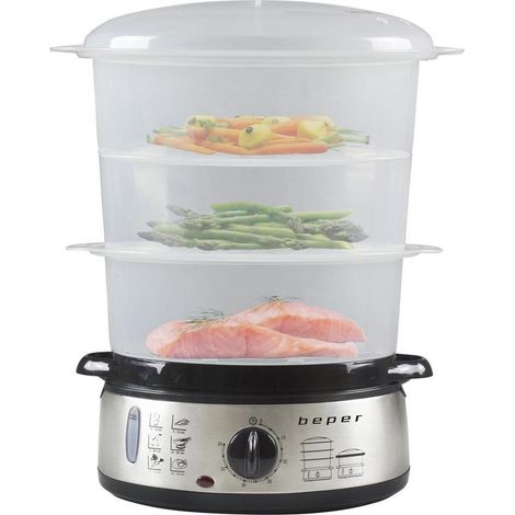 Northix BEP-BC250 Vaporera Inoxidable Transparente 9 L