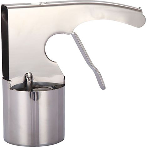Cuillère À Glace En Acier Inoxydable - Déclencheur Manuel - Style Rétro - Pour Glaces Dures Et Molles - 1 Pièce (1/5)