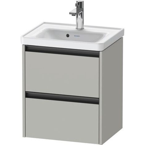 DURAVIT K25280007070000 WTU suspendu Ketho 2, 2 tiroirs