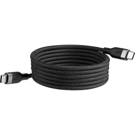 Dnipro-M Cable Magnético USB-C Rápido 1,5m – Conector Magnético 360°, Carga Rápida, Transferencia Datos, Nylon Trenzado Reforzado – Compatible Herramientas 3,6V – Cable Type-C