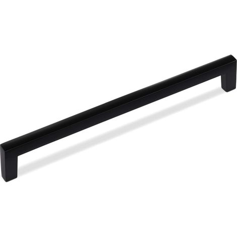 Möbelgriff Bügelgriff BLACKLINE I BA 224 mm schwarz matt inkl. Schrauben, 1 Stück