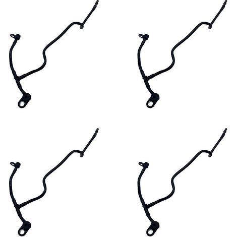 4X 94610602660 Tuyau de réservoir de liquide de refroidissement pour Porsche Cayenne 92A Panamera 970, tuyau d'échappement du carter de radiateur (1/5)