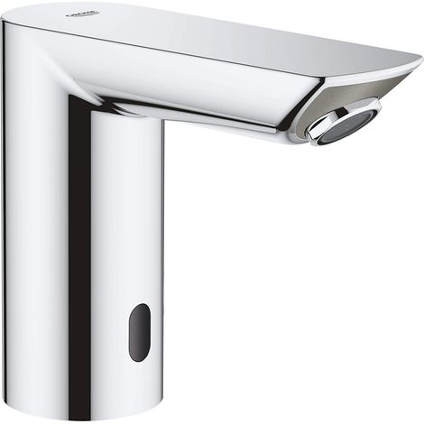 Grohe 36452000 Baucosmo Rubinetto Elettronico per Lavabo con Comando ad Infrarossi, Nero