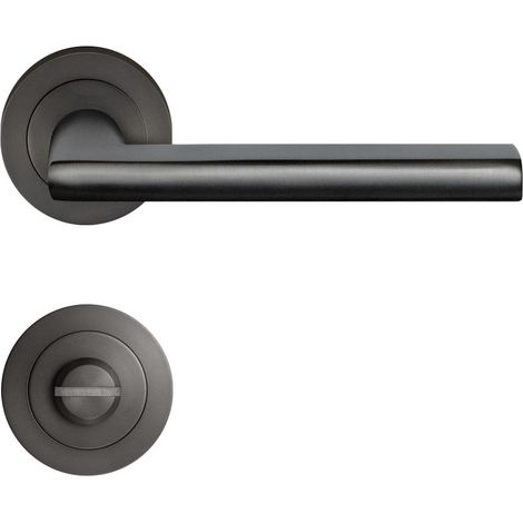 KARCHER DESIGN Drückergarnitur ER54 BAD 89 - Montana, Bad, Edelstahl (1/2)