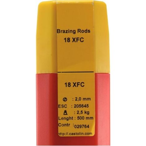 Brasure D.2.0 étui de 2,5 kg CASTOLIN EUTELCLIC 18XFC20 (1/2)