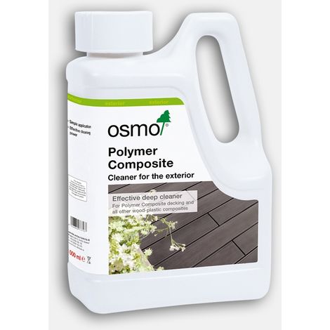 Osmo Composite Exterior Wood Polymer Decking and Cladding Cleaner - 1 Litre