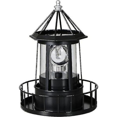 Projecteur solaire LED, éclairage de jardin rotatif à 360 degrés - WELLNGS-AquaForge (1/5)
