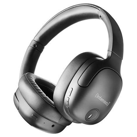 Intenso O400HA Wireless Headset Musica Bluetooth portatile/uso quotidiano Nero (1/4)